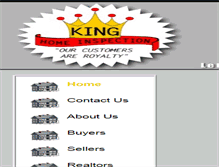 Tablet Screenshot of king-home-inspection.com